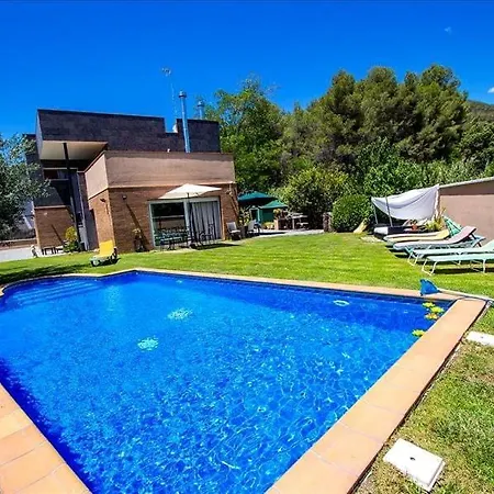Villa Catalunya Casas Modern And Spacious With Private Pool Close To Bcn *